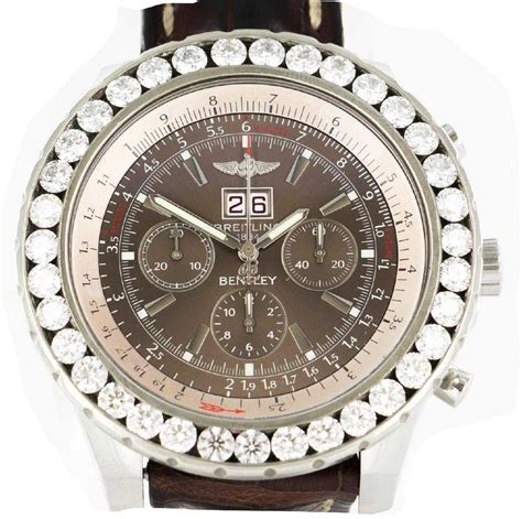 breitling galactic diamond|breitling bentley diamond bezel.